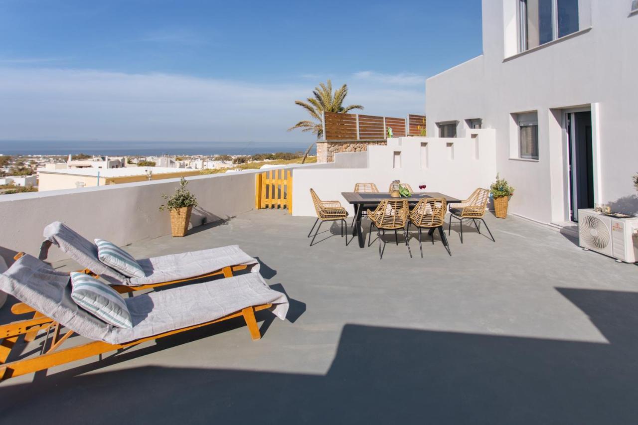 Amer Villa Santorini With Outdoor Hot Tub Vóthon المظهر الخارجي الصورة