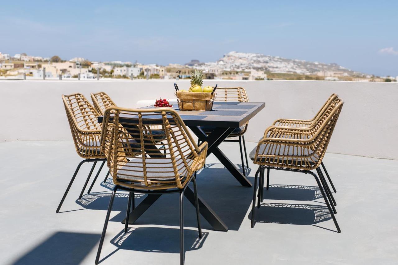 Amer Villa Santorini With Outdoor Hot Tub Vóthon المظهر الخارجي الصورة